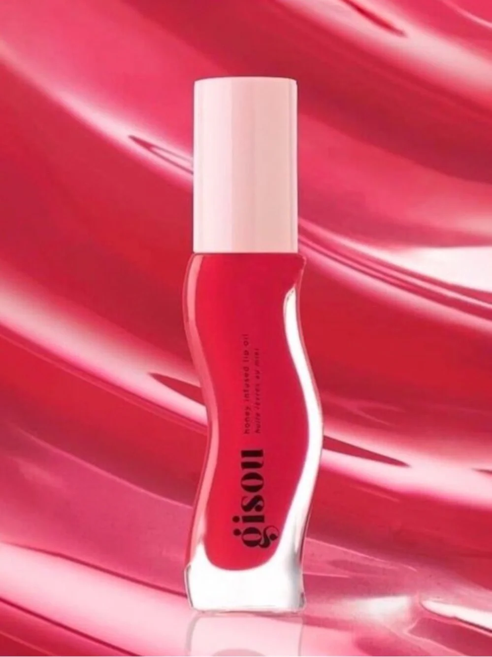 Gisou Honey Infused Lip Oil / Lip Gloss In Strawberry Sorbet. New & Unused.